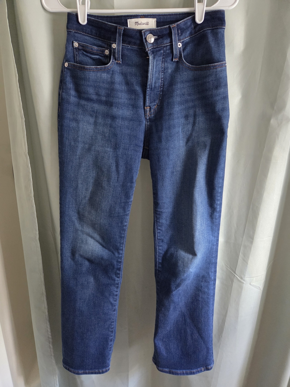 Madewell Curvy Stretch Flare Crop Jean